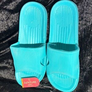 Juncture Women's Teal Mules & Clogs